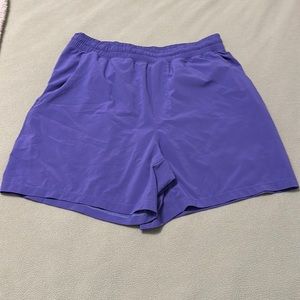 LuluLemon 7” Linerless Pacebreaker Purple Size Large